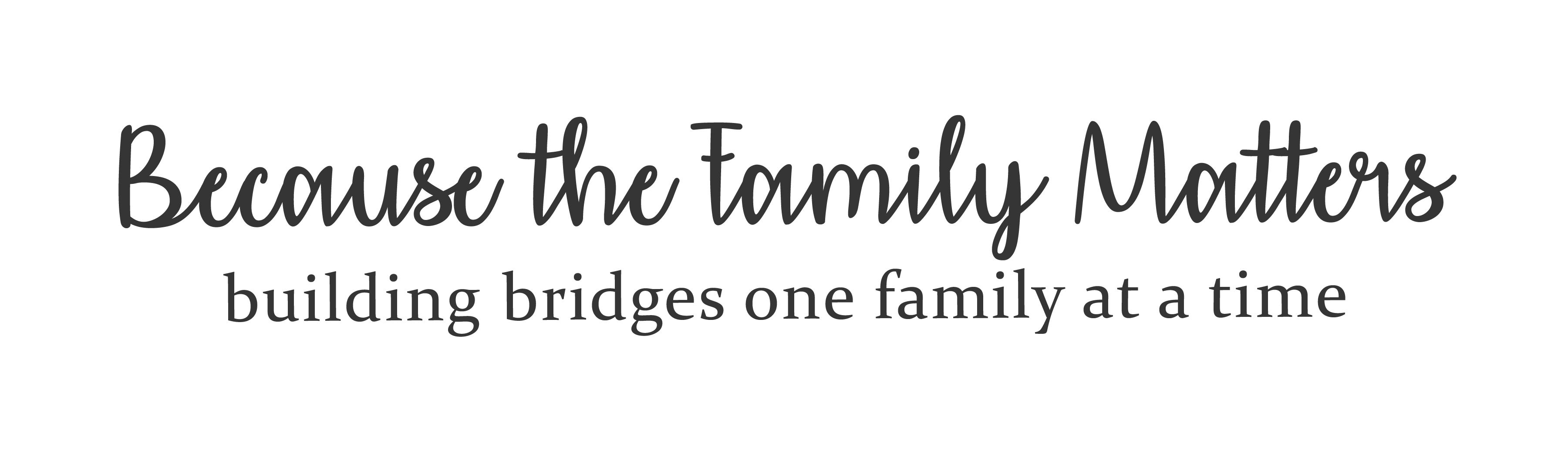 Because The Family Matters logo